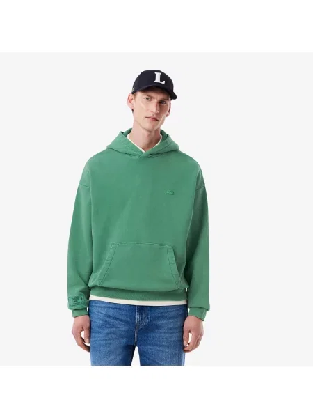 Lacoste толстовка чоловіча Loose Fit зелена