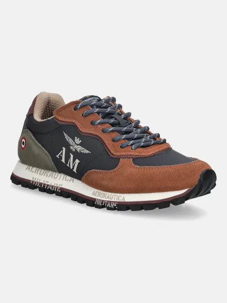 Superge Aeronautica Militare SNEAKERS rjava