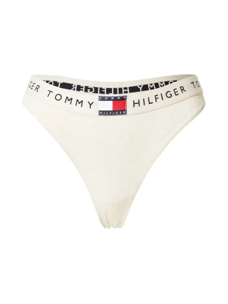 Tommy Hilfiger Chilot tanga Écru alb