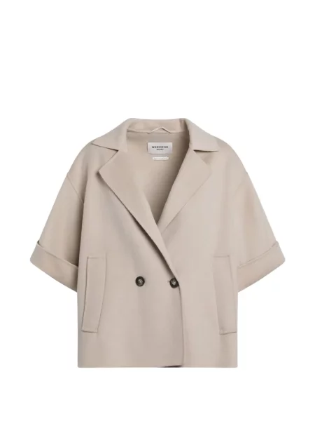 Scurt palton Weekend Max Mara de lână