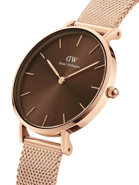 Laikrodžiai Daniel Wellington su gintaru ruda