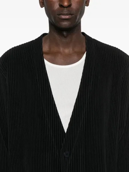 Палто Homme Plissé Issey Miyake черно