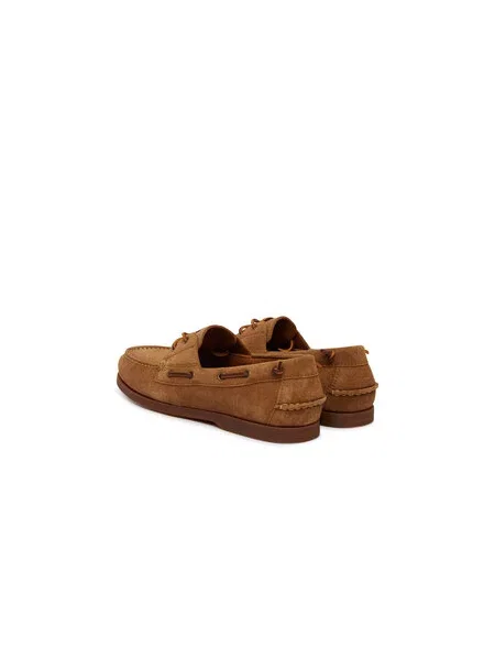 Mokasíny Polo Ralph Lauren Merton Boat Cs Bts hnedá