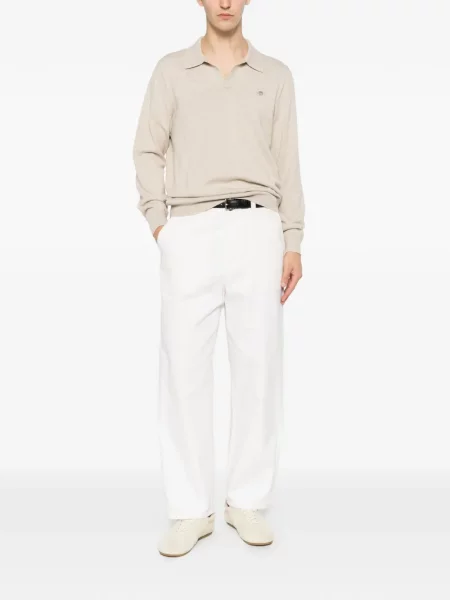 Tricou Gant cu broderie