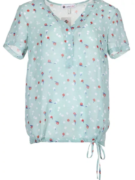 Блуза LadyLike світло-зелений зелена