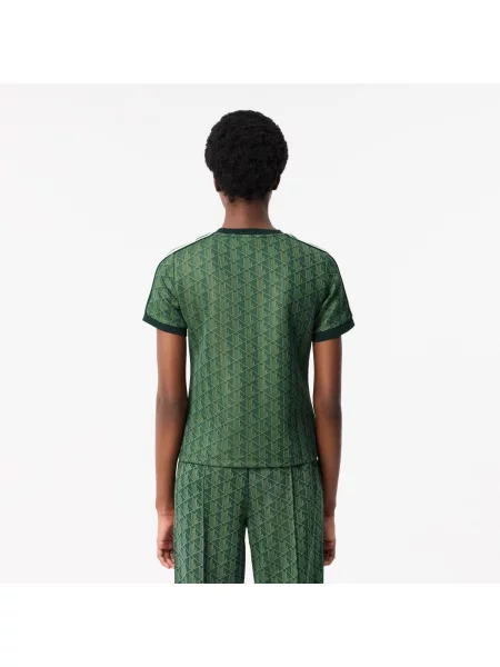 Футболка Lacoste зеленая
