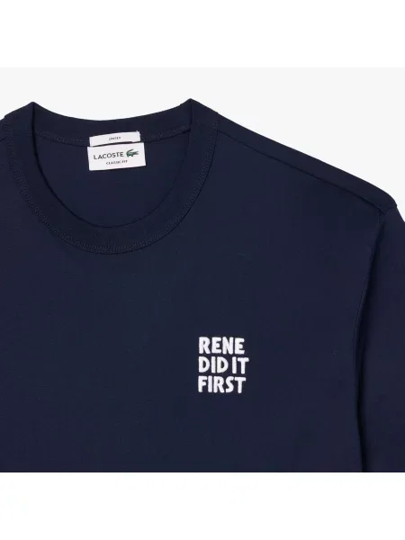 Футболка Lacoste синяя
