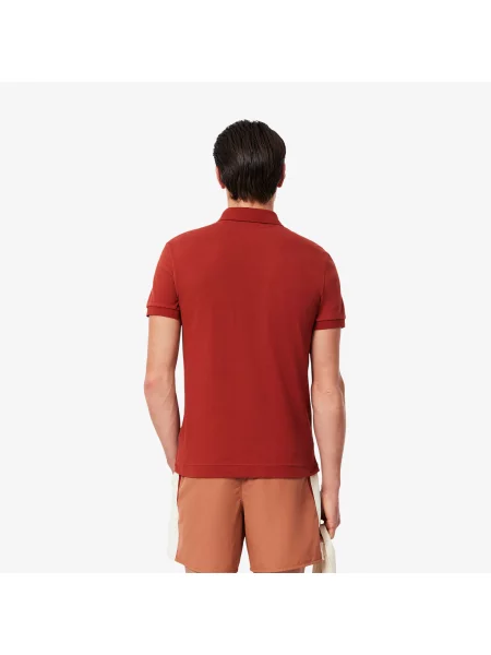 Поло Lacoste коричневое