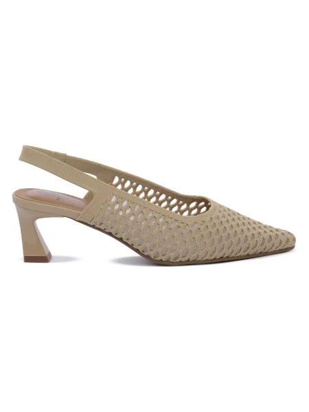 Pantofi Miss Elastic maro