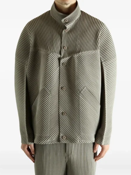 Плисирано яке Homme Plissé Issey Miyake сиво
