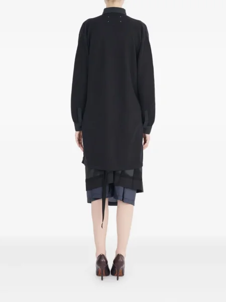 Polo Maison Margiela de lână albastru