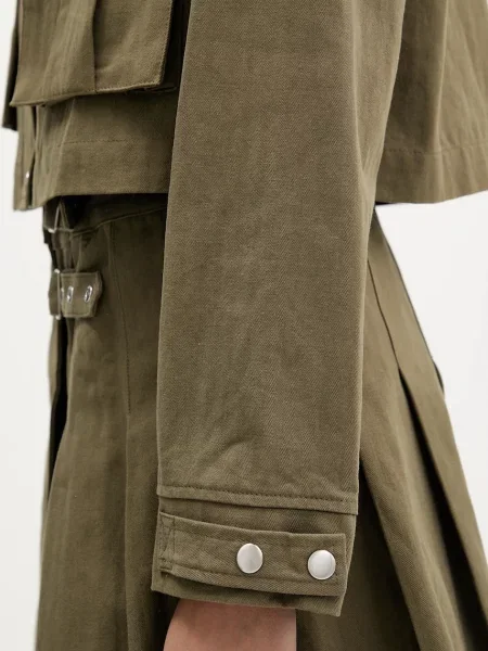 Куртка The Ragged Priest демісезонна oversize зелений