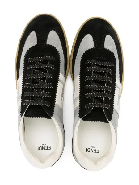 Sneakersy dziecięce Fendi czarne