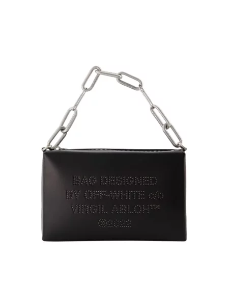 Torebka hobo Off-white skórzana biała