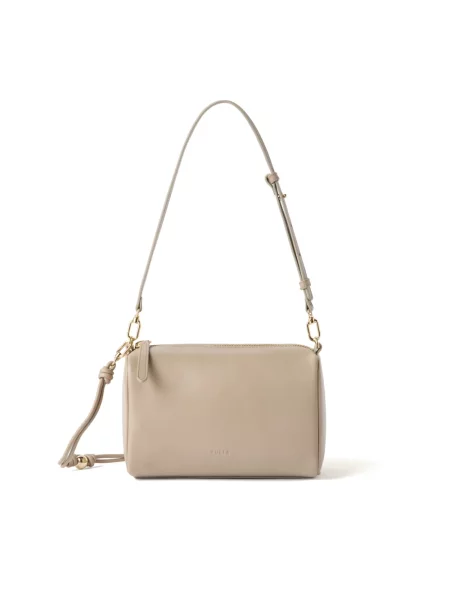 Torebka crossbody Furla beżowa