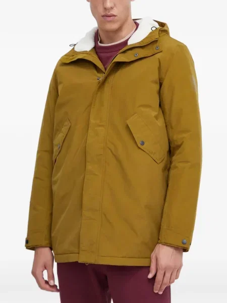 Geacă Jack Wolfskin cu glugă galben