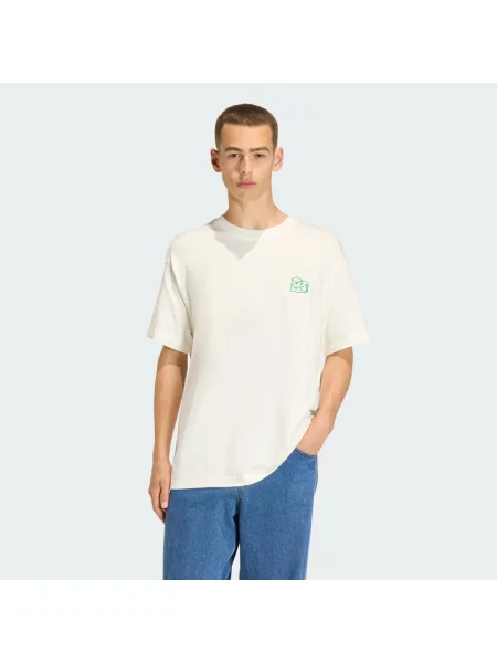 ADIDAS ORIGINALS Tričko ICED LATTE zelená / pastelově zelená bílá