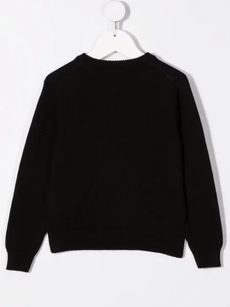 Sweter dziecięcy Versace czarny