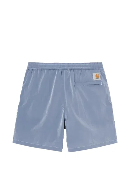 Долнища на бански Carhartt Wip бродирани синьо