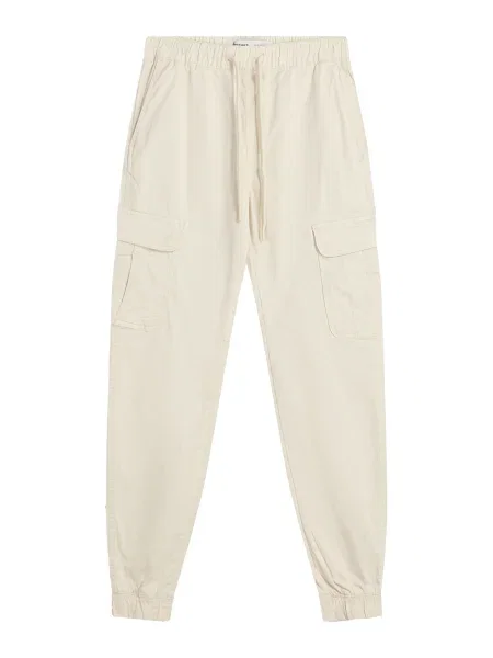 Bershka Pantaloni cu pastel galben