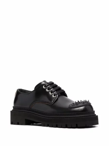 Pantofi Camperlab din piele cu tepi negru