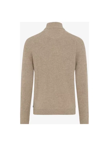 Sweter Brax wełniany beżowy