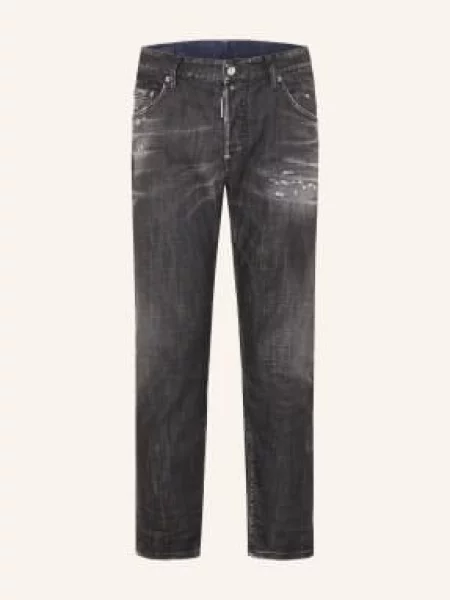 Dżinsy Skater O Kroju Extra Slim Fit schwarz czarne