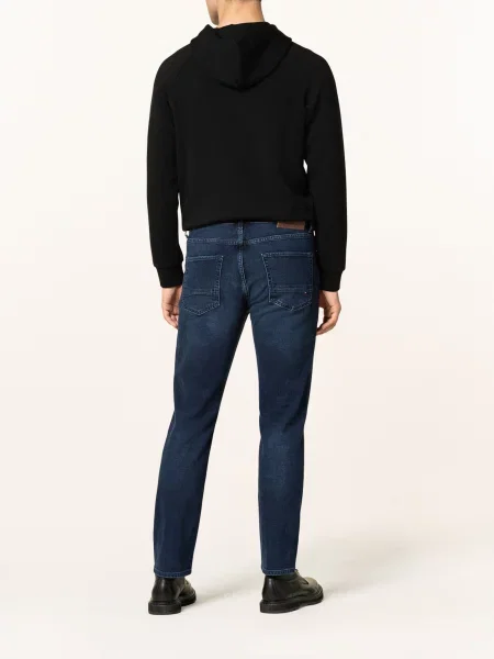 Tommy Hilfiger Jeansy Denton Bridger Straight Fit blau niebieskie