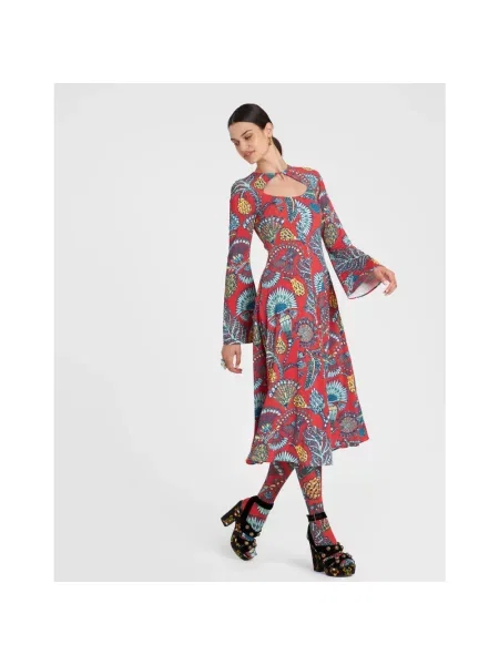 Sukienka La Doublej czerwona