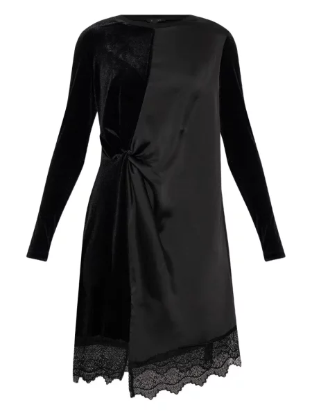 Rochie Allsaints din dantelă de costum negru