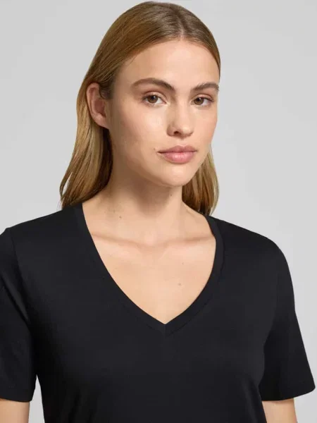 Męski t-shirt o kroju regular fit z czystej bawełny Marc O'polo czarna