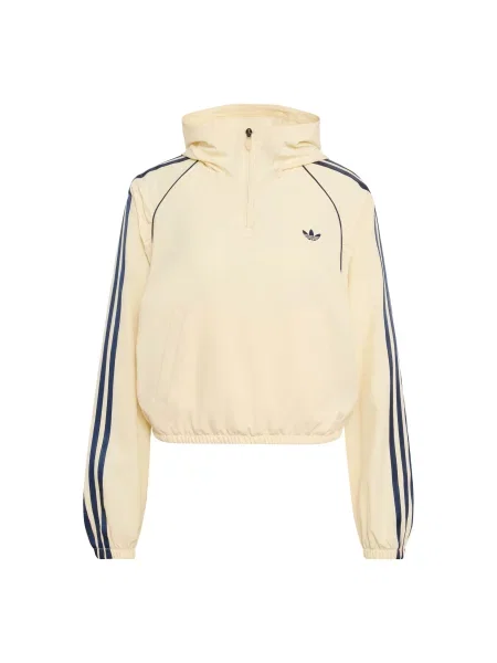 ADIDAS PERFORMANCE Jachetă de trening crem / marin albastru