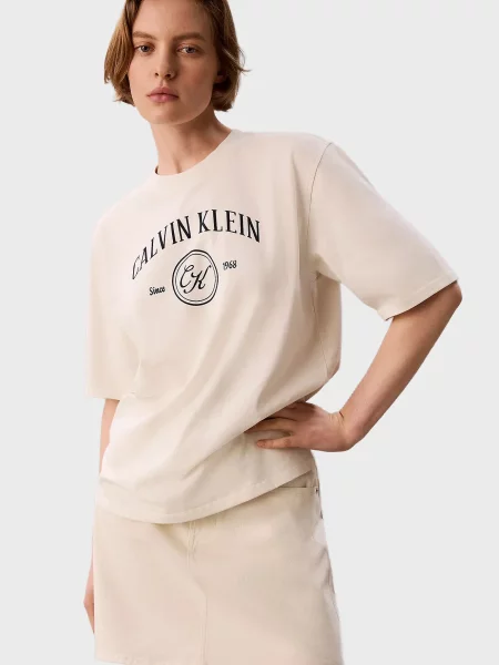 Футболка Calvin Klein Jeans біла