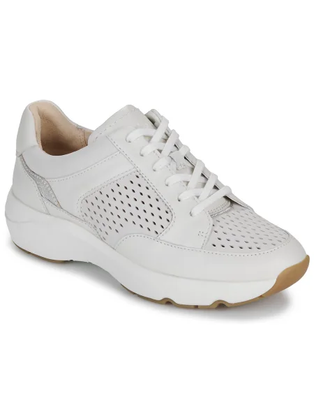 Pantofi Clarks alb