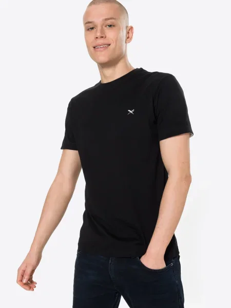 Iriedaily Tricou negru alb