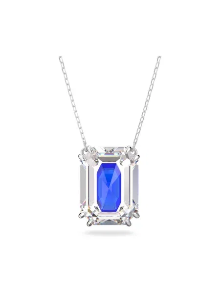 Naszyjnik Swarovski szary