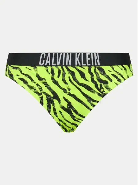 Calvin Klein Swimwear Bikini alsó Zöld sárga