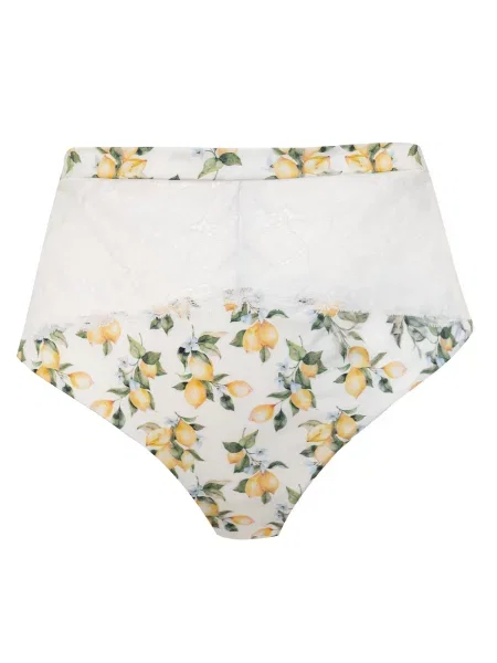 SugarShape Tanga GRACY galben lămâie alb