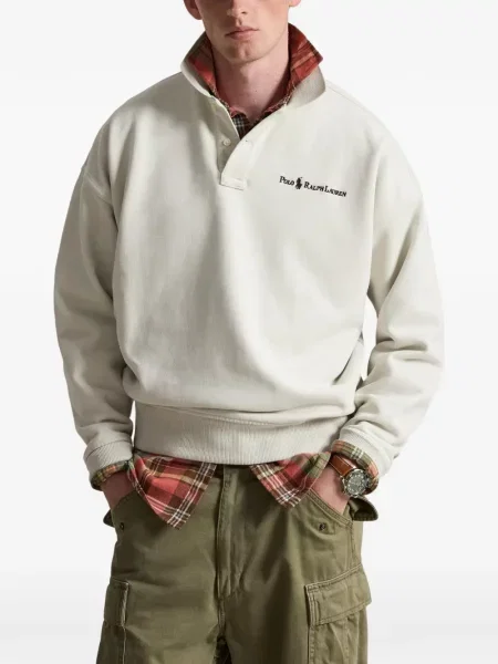 Șosete Polo Ralph Lauren cu model herringbone cu broderie plasă albastru