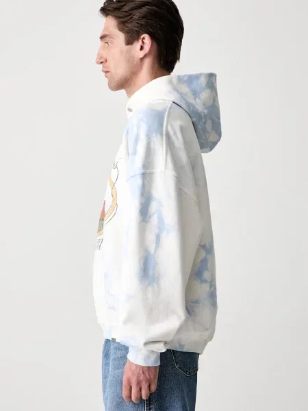 Hanorac oversized din pentru bărbați