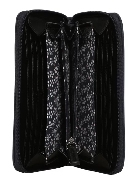 TOM TAILOR Portofel Elin albastru noapte negru