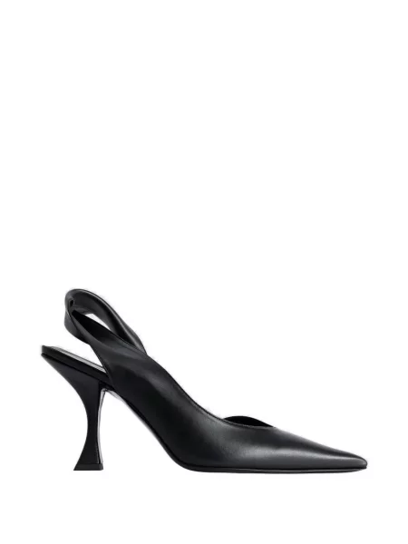 Pantofi cu toc By Far cu bretele negru