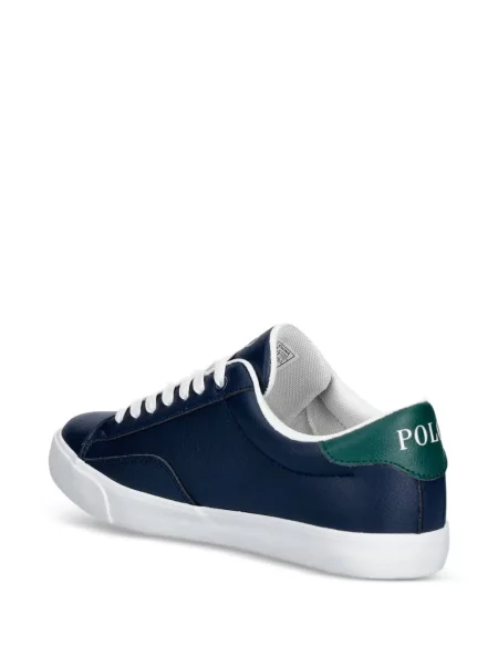Sneakersy dziecięce Polo Ralph Lauren niebieskie