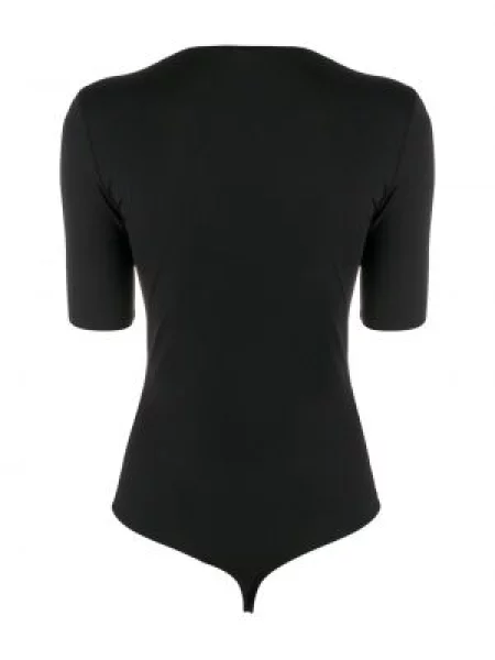 Подрязан боди Wolford черно