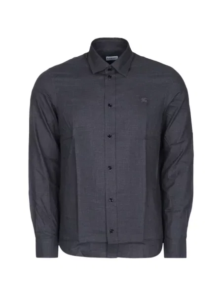 Cămașă Burberry în carouri gri