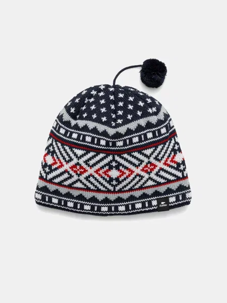 Шапка с вълна Eisbar Hanz MÜ тъмносиньо