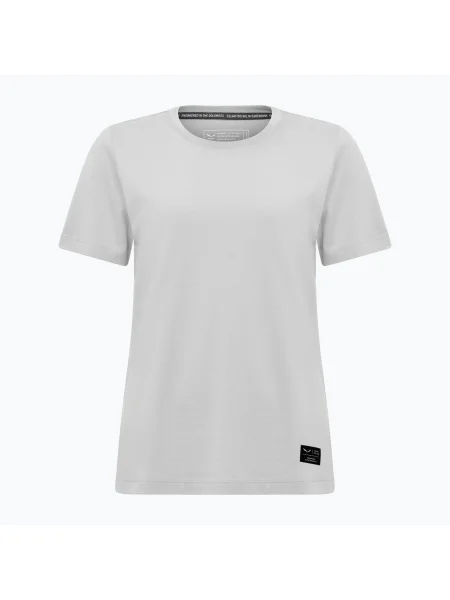 Tricou pentru femei Salewa Eagle Logo Patch optical white alb