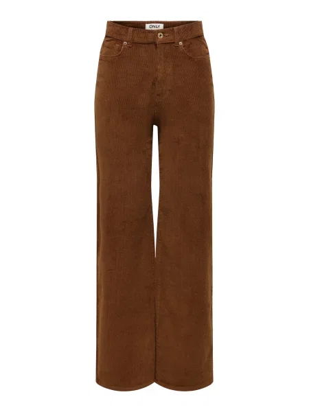 ONLY Pantaloni vin roșu