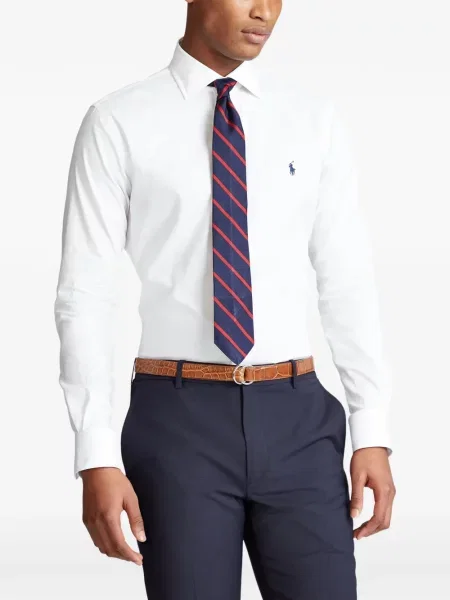 Curea Polo Ralph Lauren tricotate cu autograf cu șireturi albastru