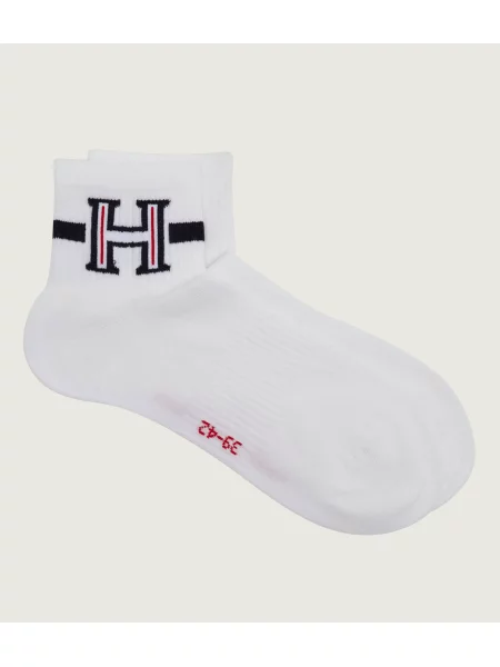 Tommy Hilfiger Șosete Sport alb